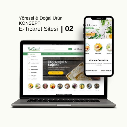 Yöresel & Doğal Ürün E-Ticaret Konsepti - 02